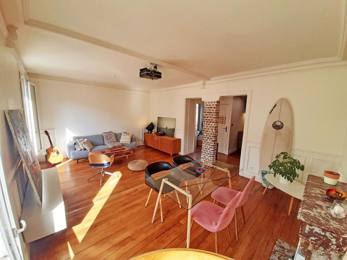 Tres Beau 2P Avec Vaste Sejour Ensoleille - A 50 M Du Metro Du Marche Et De La Mairie Apartamento Clichy Exterior foto